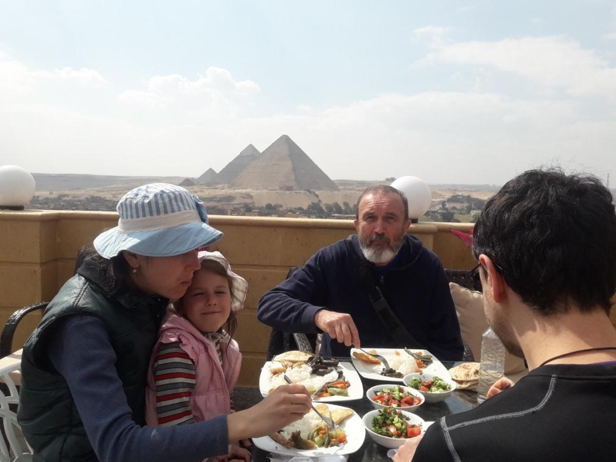 Gardenia Pyramids view inn Nazlet el-Sîsi Exteriör bild