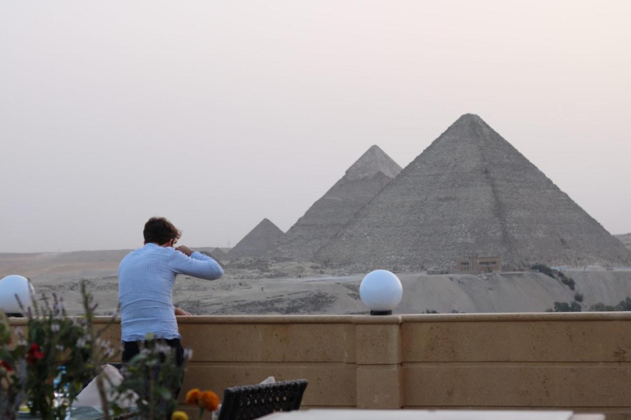Gardenia Pyramids view inn Nazlet el-Sîsi Exteriör bild