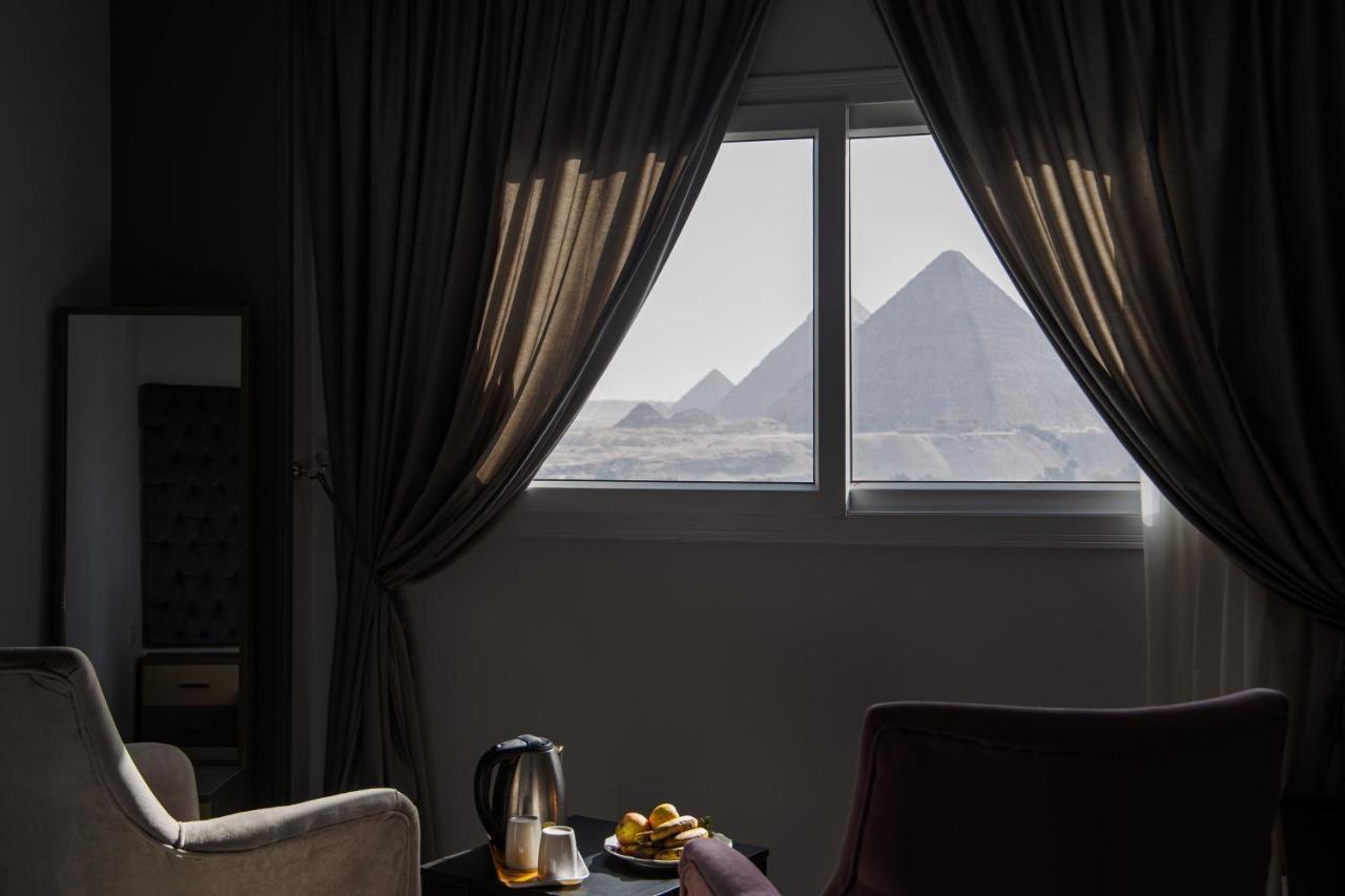 Gardenia Pyramids view inn Nazlet el-Sîsi Exteriör bild