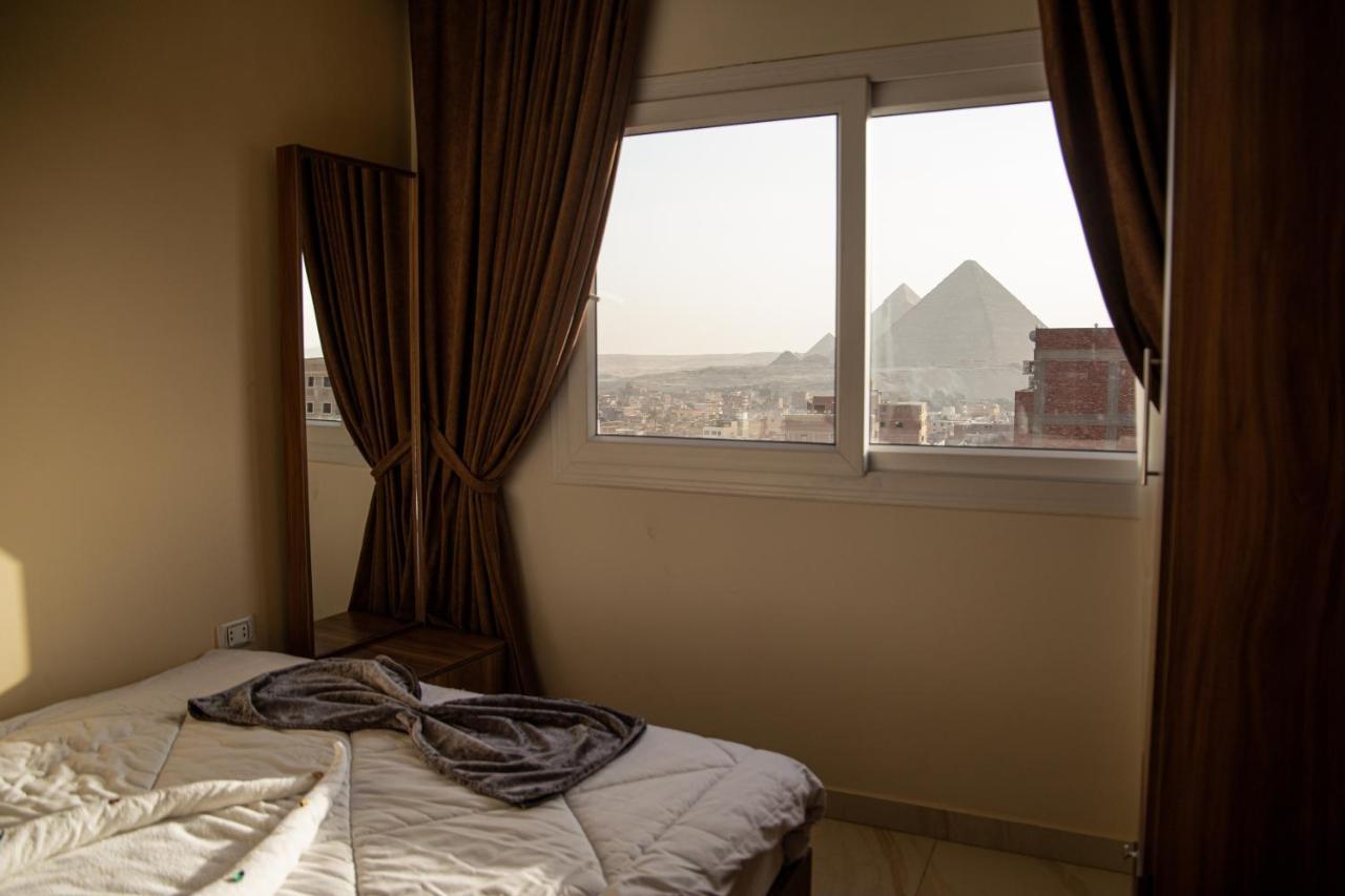 Gardenia Pyramids view inn Nazlet el-Sîsi Exteriör bild